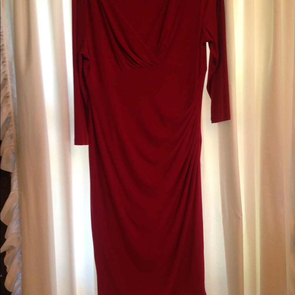 Red dress